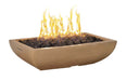 American Fyre Designs- 50"x30" Bordeaux Rectangle Fire Bowl- 435-xx-11-M4xC - CozeeFlames.com