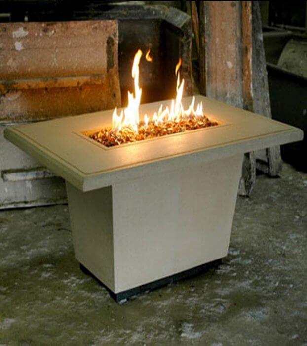 American Fyre Designs- Cosmopolitan Fire Table- 635-xx-11-M4xC - CozeeFlames.com
