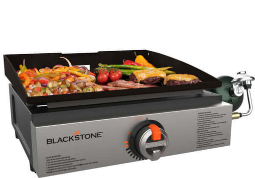 Blackstone 17" Tabletop Griddle Stainless Steel- 1971 - CozeeFlames.com