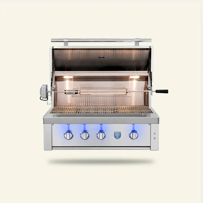American Made Grills - Built-In 42" Estate Gas Grill - EST42-NG/LP - CozeeFlames.com