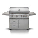 Blaze Professional LUX 44-Inch 4-Burner Freestanding Gas Grill With Rear Infrared Burner - BLZ-4PRO-NG/LP - CozeeFlames.com
