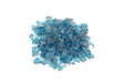 American Fyre Designs- Carribbean Blue Fyre Glass- GL-5-N - CozeeFlames.com