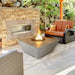 Grand Canyon- Olympus Square Firepit Table- ORQRFT-484818 - CozeeFlames.com